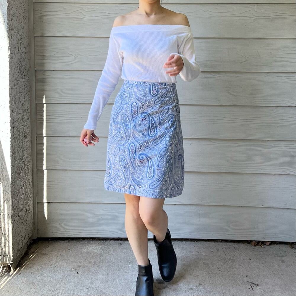 Tommy Hilfiger Bandana Printed Floral Skirt.--DA7